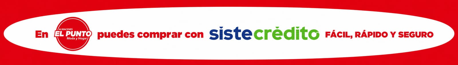 Almacenes el punto paga con sistecredito en almacenes el punto 3